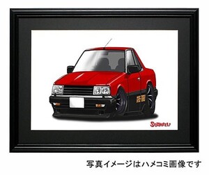 イラスト R30スカイライン（赤/黒）