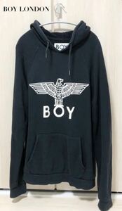 ★BOY LONDON ボーイロンドン パーカー プルオーバー ブラック L 即決★