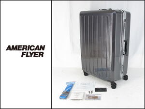 ■060901-059■2回程度使用/超美品■AMERICAN FRYER/アメリカンフライヤー■キャリーケース■TASロック付き■4輪■97L■Max-Capa W■