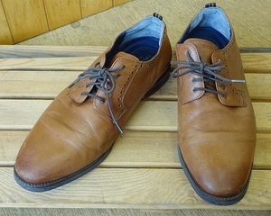 283◇COLE HAAN/コールハーン ジェファーソングランド プレーン オックスフォードシューズ 10（28cm） C30626 現状渡し