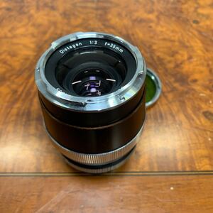 コンタレックスをCONTAX一眼レフ用のマウントに改造　Carl zeiss Distagon 1:2 f＝35mm 送料無料　返品到着後10日以内オッケー