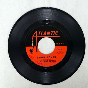 米 YOUNG RASCALS/GOOD LOVIN’ / MUSTANG SALLY/ATLANTIC 452321 7 □