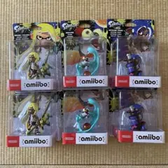 【新品未開封】amiibo スプラトゥーン3 6体セット 任天堂Switch