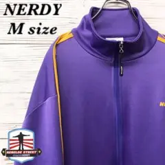 《激レア》ノルディ NERDY☆トラックジャケット M パープル J1013