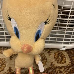 ヴィンテージ★ルーニートゥーンズ　ＴＷＥＥＴＹ　ぬいぐるみ★トウィーティ、レトロ、当時物