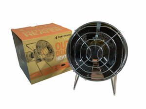 ★Iwatani イワタニ カセットガスヒーター OUTDOOR HEATER FW-OH01 FORE WINDS ポータブル キャンプ アウトドア 現状品0.82kg★