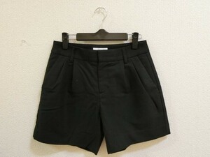 (28675)OFUON BASIC オフオン ベーシック　ショートパンツ　ブラック　裏地有り　36　USED