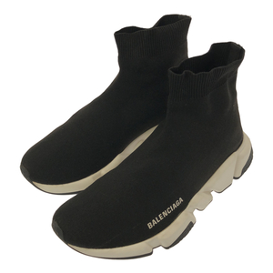 BALENCIAGA バレンシアガ 【men3967M】 シューズ スニーカー スピードトレーナー ブラック BLK 黒 メンズ 箱付き ロゴ ブランド MO