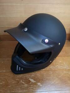 SHOEI ショウエイ EX-ZERO バイザー 付 マットブラック 艶消し黒　XL