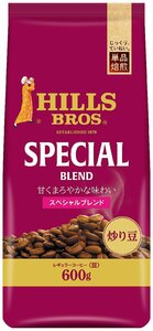 hills(ヒルス) スペシャルブレンド 600g レギュラーコーヒー【豆のまま】