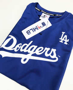 ★限定★新品タグ付き/MLB公式 Los Angelesロサンゼルスdodgersドジャース 大谷翔平デコピン 半袖ドライTシャツ/M■在庫限り■