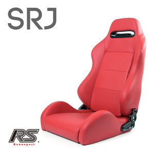 セミバケットシートSRJ PVC レッド 右席用RENNSPORT レンシュポルト