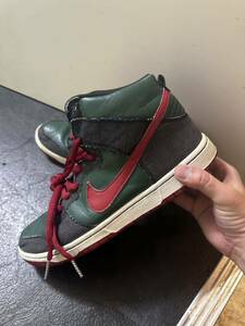 NIKE dunk SB 希少グッチGUCCIカラー DUNK HIGH28cmナイキスニーカー