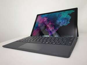 ■☆美品☆希少ブラック☆タイプカバー付☆ Microsoft Surface Pro 6 Corei5-8350U (2023-0418-1863)■