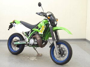 KAWASAKI KDX220SR 【動画有】ローン可 土曜日現車確認可 要予約 DX220B 2スト オフロード モタード仕様 車体 カワサキ 売り切り