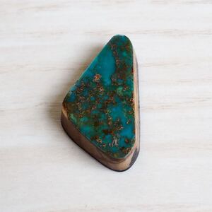 PilotMountain Turquoise トルコ石　11ct パイロットマウンテン　ターコイズ　カボション ルース　シルバーアクセサリー　彫金　#269 