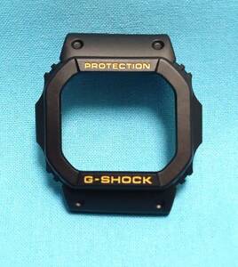 【未使用】 G-SHOCK GW-M5610 GW-M5600 G-5600E GLX-5600 ベゼル 黒 ブラック 金文字 スピード ジーショック