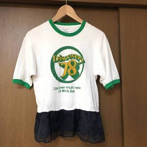 ATESPEXS エイトスペックス × RAY BEAMS レイビームス リメイク Tシャツ カットソー チュール