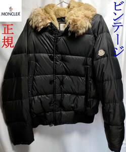 ビンテージ MONCLER ダウンファーブルゾン 正規品