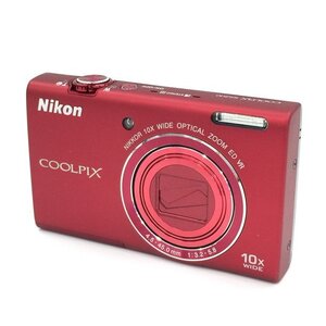 Nikon ニコン デジタルカメラ COOLPIX S6200 箱・説明書付き【CLAYC020】