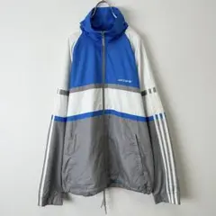 メンズ　古着　adidas アディダスオリジナルス　ナイロンジャケット　サイズM