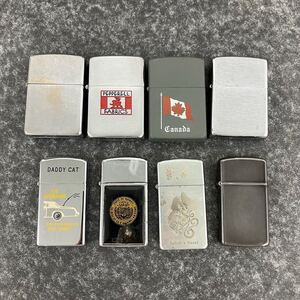 ZIPPO Zippo ジッポー オイルライター まとめ ジャンク 着火不可 8点まとめ売り！