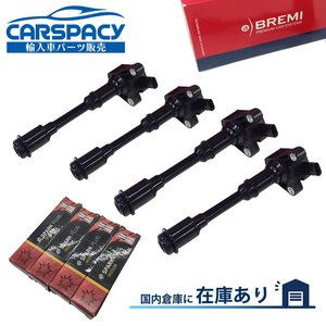 新品即納 BREMI製 31339210 ボルボ V70 V60 V40 S80 S60 T4 イグニッションコイル スパークプラグ 4本SET