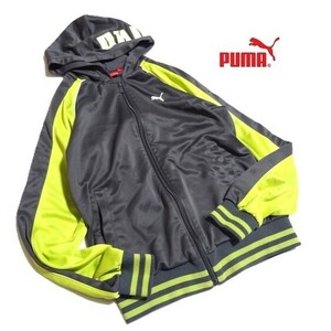 送料無料■PUMA/プーマ■キッズL（150cm位）ジップアップパーカージャージ