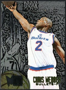 【クリスウェバー】NBA95-96 Fleer Metal #113 ChrisWebber/WashingtonBullets