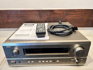 ◇音出し確認OK◇ DENON AVサラウンドアンプ AVC-3570 デノン　純正リモコン付　RC-923 取扱説明書付