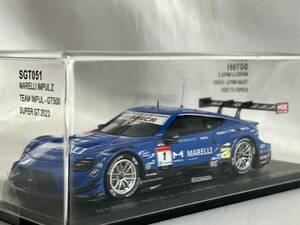 ケース未開封 1/43 スパーク マレリ インパル Z 2023 スーパーGT GT500 #1 平峰一貴/ベルトラン・バゲット