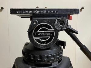 【完動品】Sachtler ザハトラー Video 25 II ビデオ雲台