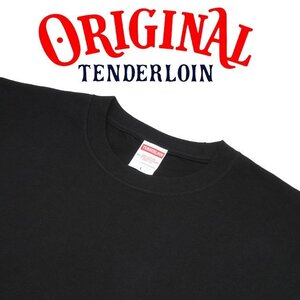 1円～1スタ 新品未使用 正規品 BLACK 激レア TENDERLOIN テンダーロイン 5.6oz Tシャツ TEE 藤原ヒロシ キムタク サイズL 三代目JSB着用