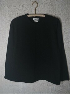 ｎ5756　レア　agnes b　Homme　アニエスベー　オム　ビンテージ　vintage　長袖　ビッグ　デカ　ロゴ　tシャツ　ロンt　バックプリント