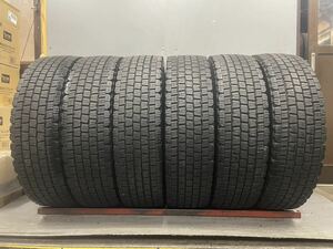 225/90R17.5(127/125L)[商品番号7027] ダンロップ DECTES SP081 2019年製 6本セット 225/90/17.5