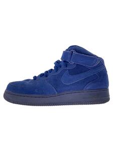 NIKE◆AIR FORCE 1 MID 07/エアフォースミッド/ブルー/315123-410/28.5cm/BLU/スウェ