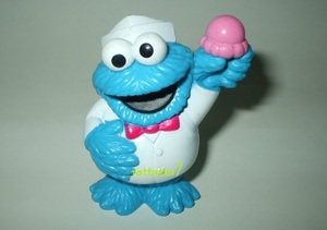 ☆SESAME STREET☆COOKIE MONSTER☆セサミストリート☆クッキーモンスター☆PVC☆人形