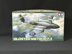 【未使用品】タミヤ/TAMIYA グロスターミーティアF.3 GLOSTER METEOR 1/48 戦闘機/プラモデル/模型/イギリス/空軍/戦争/未組立品　:KO