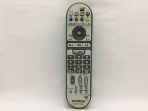 MASPRO　リモコン　デジタルチューナー　中古品T-4481