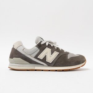 【1円スタート】 New Balance ニューバランス CM996RG2 996 メッシュ スエード スニーカー グレー メンズ US10 28cm