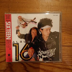 【初回限定盤 ピクチャーCD】」LAUGHIN’ NOSE (ラフィン・ノーズ)「ALBUM SIXTEEN 16」［1990年発表の第７作］