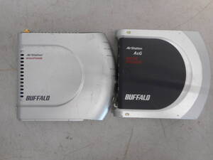 MK1070　無線LAN　ルーター　BUFFALO2点本体　WHR-HP-G/WHR-HP-AMPG