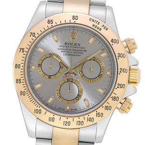 【美品】【中古】ROLEX ロレックス コスモグラフ デイトナ 116523 (グレー) P番