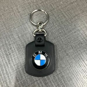 BMW 純正 BMWキーホルダー レザーキーホルダー 本革 黒 ブラック 58