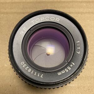 RE TOPCOR 55mm 1:1.7 トプコール オールドレンズ