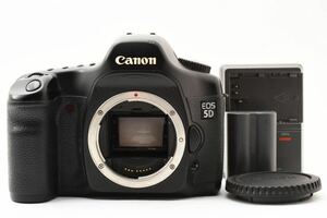 Canon キャノン EOS 5D ボディ デジタル一眼レフ デジタルカメラ バッテリー 充電器付属