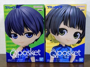 ブルーロック Qposket フィギュア 蜂楽廻 潔世一 2個セット バンダイ TVアニメ バンダイナムコ 