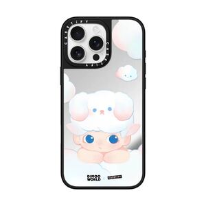 CASETiFY×dimooケース ミラーケース iPhoneケース POP MARTスマホ保護 iPhone耐衝撃iPhone16/16pro//15/15pro/14/14pro/13/13pro/12