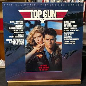 Various 【Top Gun Original Motion Picture Soundtrack】国内盤 LP トップガン レコード