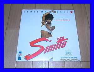 SINITTA / CROSS MY BROKEN HEART / TOY BOY (BRAND NEW MEGAMIX)/ペラジャケ/UK-ORIGINAL/5点以上で送料無料、10点以上で10%割引!!!/12